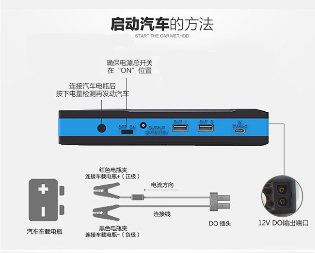 昂佳 A26汽車應急啟動電源